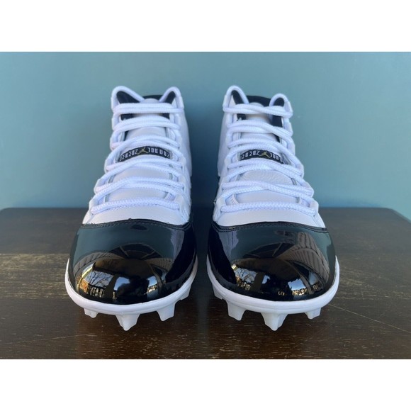 Nike Air Jordan 11 Mid TD "Gratitude" Football Cleats Men's Size 12.5 FV5374-107 - Picture 6 of 11